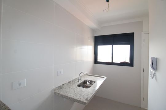 Sala / Cozinha de apartamento à venda com 2 quartos, 37m² em Vila Constança, São Paulo