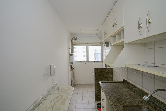 Cozinha de apartamento à venda com 2 quartos, 51m² em Chacara Nossa Senhora do Bom Conselho, São Paulo