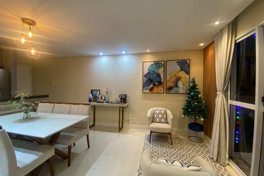 Sala de apartamento à venda com 3 quartos, 60m² em Planalto, São Bernardo do Campo