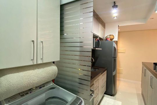 Área de serviço de apartamento à venda com 3 quartos, 60m² em Planalto, São Bernardo do Campo