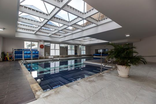 Piscina de apartamento à venda com 1 quarto, 33m² em Alphaville Industrial, Barueri