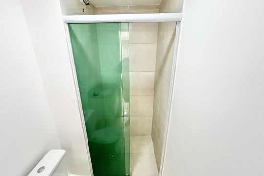 Banheiro de apartamento para alugar com 2 quartos, 38m² em Parada Inglesa, São Paulo