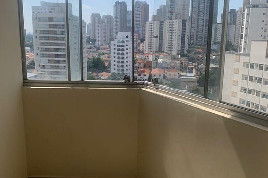 Varanda de apartamento à venda com 2 quartos, 44m² em Vila Gumercindo, São Paulo