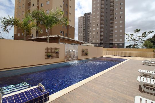 Área comum de apartamento para alugar com 2 quartos, 54m² em Jardim Sao Carlos, Sorocaba