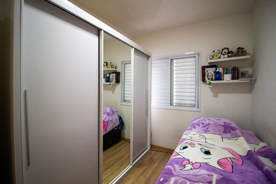 Quarto 2 de apartamento para alugar com 2 quartos, 54m² em Jardim Sao Carlos, Sorocaba