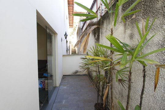 Varanda da Sala de casa à venda com 6 quartos, 420m² em Santa Lúcia, Belo Horizonte