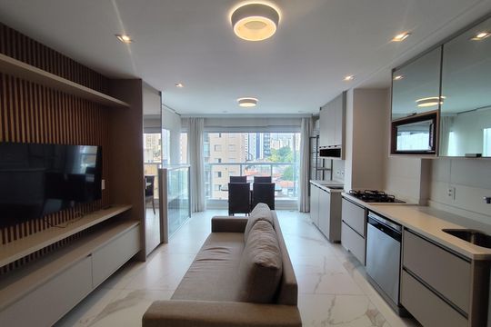 Apartamento para alugar com 1 quarto, 40m² em Indianópolis, São Paulo