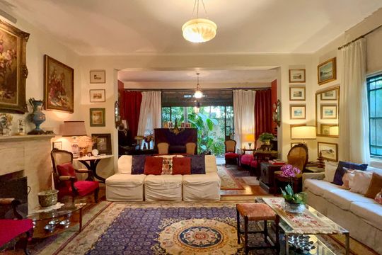 Sala de casa para alugar com 6 quartos, 575m² em Jardim Paulistano, São Paulo