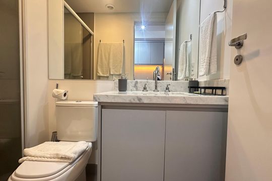 Apartamento para alugar com 1 quarto, 33m² em Vila Cordeiro, São Paulo