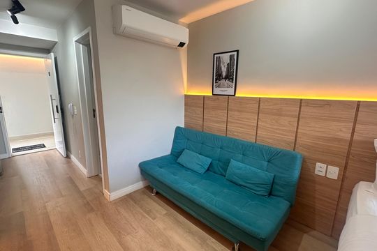 Apartamento para alugar com 1 quarto, 33m² em Vila Cordeiro, São Paulo