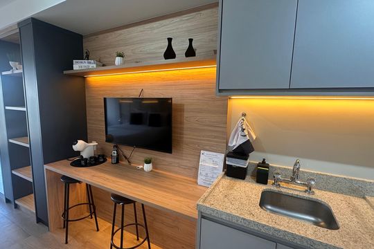 Apartamento para alugar com 1 quarto, 33m² em Vila Cordeiro, São Paulo