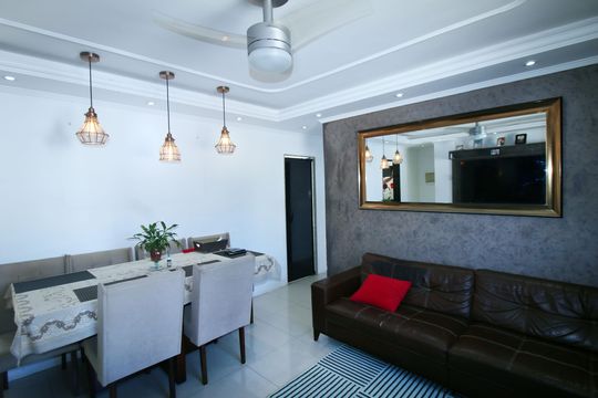 Sala de apartamento à venda com 3 quartos, 60m² em Penha, Rio de Janeiro
