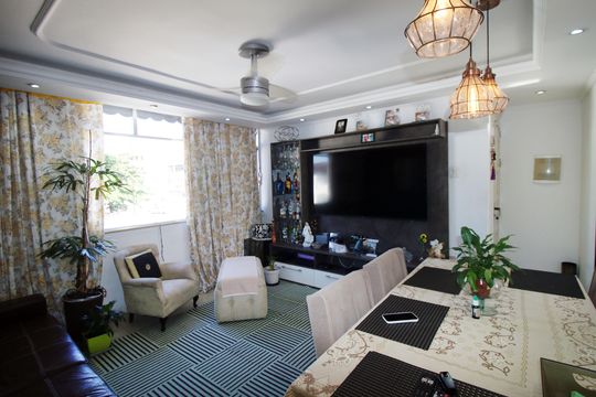 Sala de apartamento à venda com 3 quartos, 60m² em Penha, Rio de Janeiro
