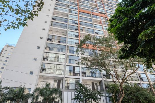 Fachada de kitnet/studio para alugar com 1 quarto, 35m² em Consolação, São Paulo