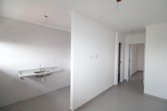 Sala / Cozinha de apartamento à venda com 2 quartos, 40m² em Vila Constança, São Paulo