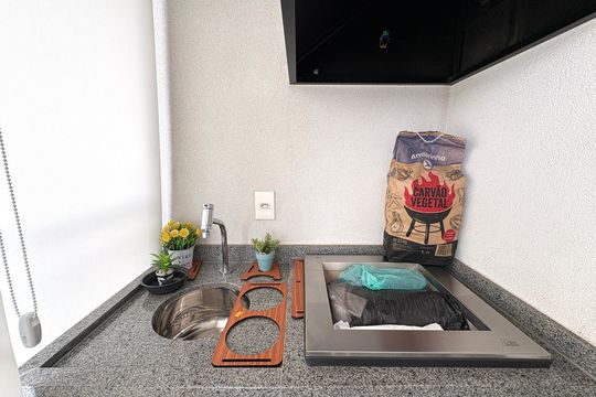 Varanda/ Churrasqueira  de apartamento à venda com 2 quartos, 67m² em Freguesia do Ó, São Paulo