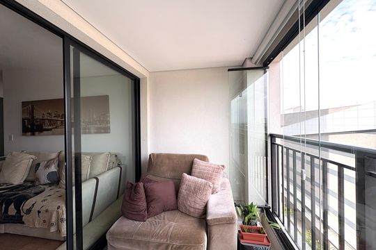 Varanda/ Churrasqueira  de apartamento à venda com 2 quartos, 67m² em Freguesia do Ó, São Paulo