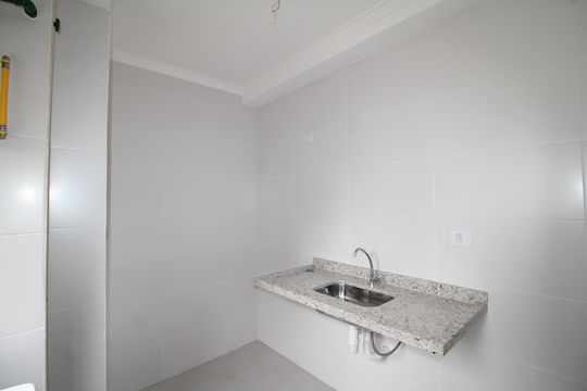 Sala / Cozinha de apartamento à venda com 2 quartos, 42m² em Vila Constança, São Paulo