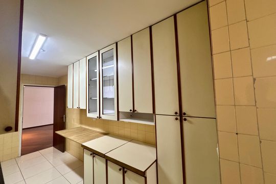 Cozinha de apartamento à venda com 3 quartos, 92m² em Brooklin, São Paulo
