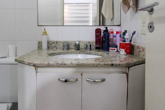 Banheiro Suíte  de apartamento à venda com 3 quartos, 68m² em Jardim Vazani, São Paulo