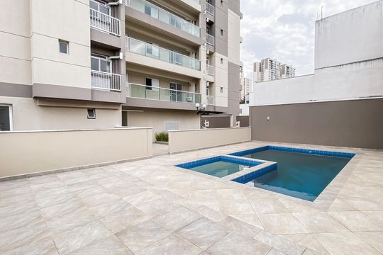 Área comum - Piscina de apartamento à venda com 1 quarto, 47m² em Chácara Tatuapé, São Paulo