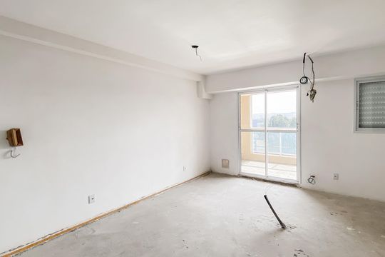 Sala - Cozinha de apartamento à venda com 1 quarto, 46m² em Chácara Tatuapé, São Paulo