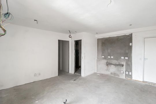 Sala - Cozinha de apartamento à venda com 1 quarto, 46m² em Chácara Tatuapé, São Paulo