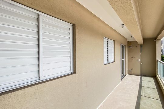 Varanda de apartamento à venda com 1 quarto, 46m² em Chácara Tatuapé, São Paulo
