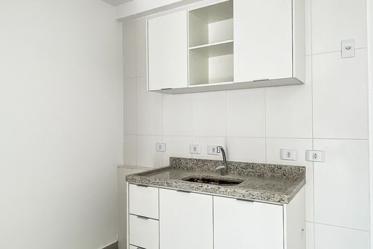 Cozinha  de apartamento à venda com 2 quartos, 46m² em Chácara Tatuapé, São Paulo