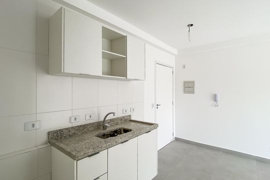 Cozinha  de apartamento à venda com 2 quartos, 46m² em Chácara Tatuapé, São Paulo