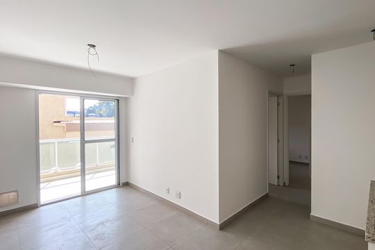 Sala/cozinha de apartamento à venda com 2 quartos, 46m² em Chácara Tatuapé, São Paulo