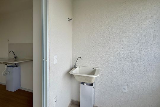Área de Serviço de apartamento à venda com 2 quartos, 35m² em Santo Amaro, São Paulo