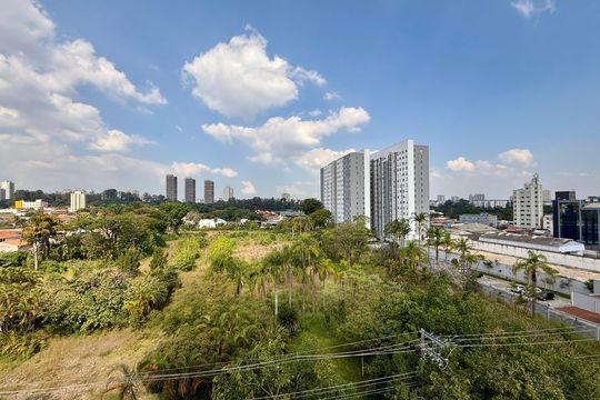Vista Quarto 1 de apartamento à venda com 2 quartos, 35m² em Santo Amaro, São Paulo