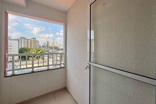 Sacada de apartamento à venda com 2 quartos, 29m² em Santo Amaro, São Paulo