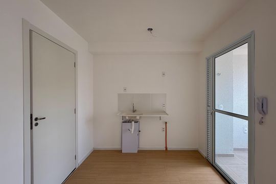 Sala  de apartamento à venda com 2 quartos, 29m² em Santo Amaro, São Paulo