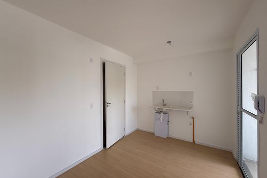 Sala  de apartamento à venda com 2 quartos, 29m² em Santo Amaro, São Paulo
