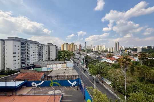Vista  de kitnet/studio à venda com 1 quarto, 17m² em Santo Amaro, São Paulo