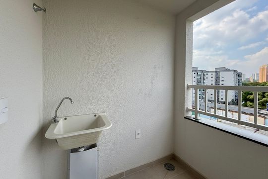 Área de Serviço de apartamento à venda com 2 quartos, 35m² em Santo Amaro, São Paulo