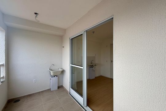 Sacada de apartamento à venda com 2 quartos, 35m² em Santo Amaro, São Paulo