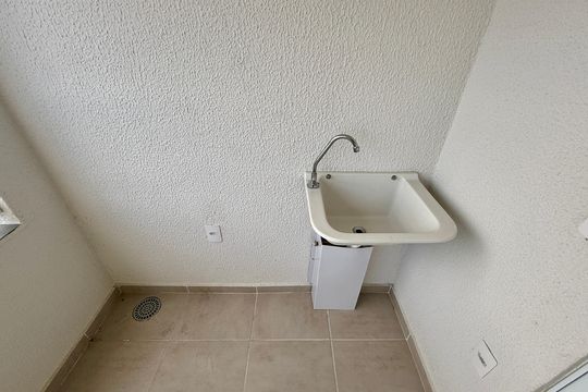 Área de Serviço de apartamento à venda com 2 quartos, 35m² em Santo Amaro, São Paulo
