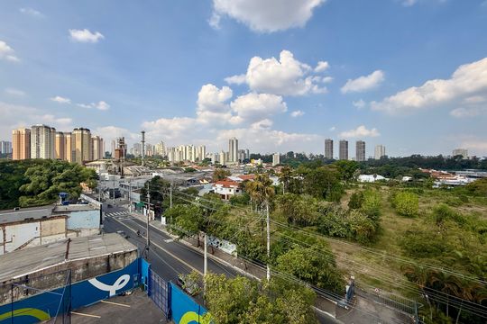 Vista  de kitnet/studio à venda com 1 quarto, 16m² em Santo Amaro, São Paulo