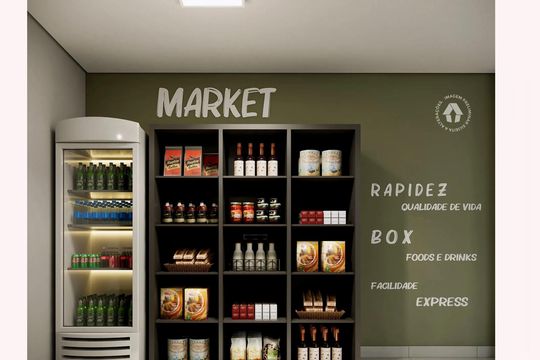 Espaço Delivery de apartamento à venda com 2 quartos, 29m² em Santo Amaro, São Paulo