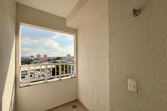 Sacada  de apartamento à venda com 2 quartos, 28m² em Santo Amaro, São Paulo