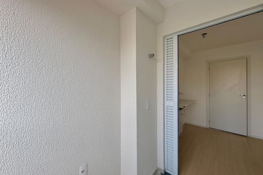 Sacada  de apartamento à venda com 2 quartos, 28m² em Santo Amaro, São Paulo
