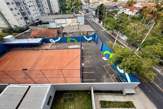 Vista  de apartamento à venda com 2 quartos, 28m² em Santo Amaro, São Paulo
