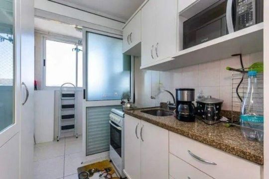 Cozinha de apartamento para alugar com 3 quartos, 108m² em Santana, Porto Alegre