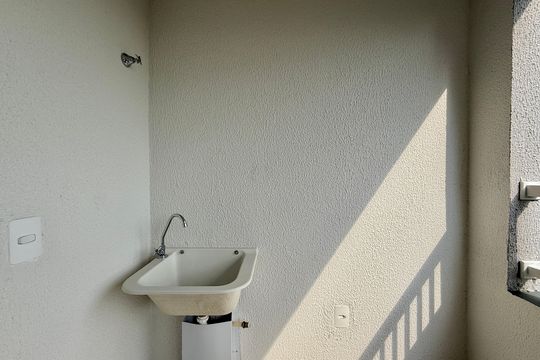 Área de Serviço de apartamento à venda com 2 quartos, 35m² em Santo Amaro, São Paulo