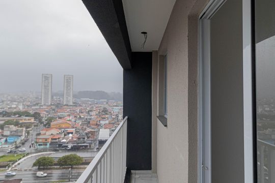 Varanda  de apartamento à venda com 2 quartos, 39m² em Jardim Maringa, São Paulo