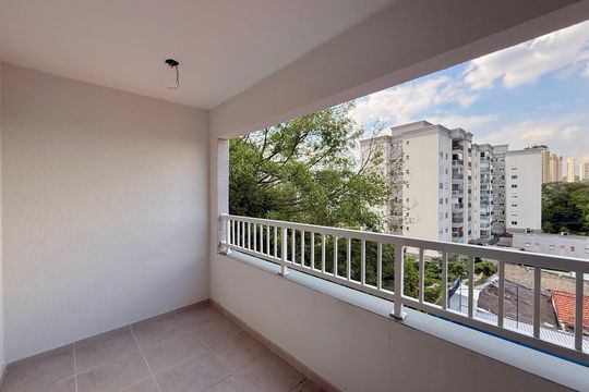 Sacada de apartamento à venda com 2 quartos, 35m² em Santo Amaro, São Paulo