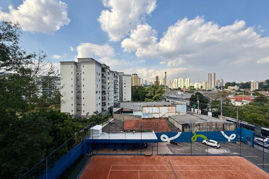 Vista Quarto 1 de apartamento à venda com 2 quartos, 28m² em Santo Amaro, São Paulo